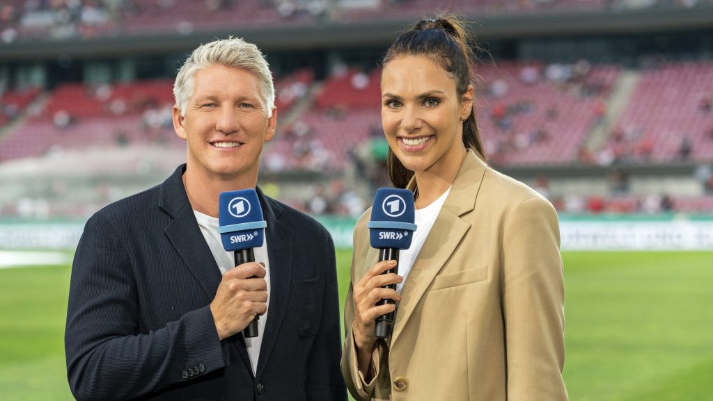 Bastian Schweinsteiger und Esther Sedlaczek