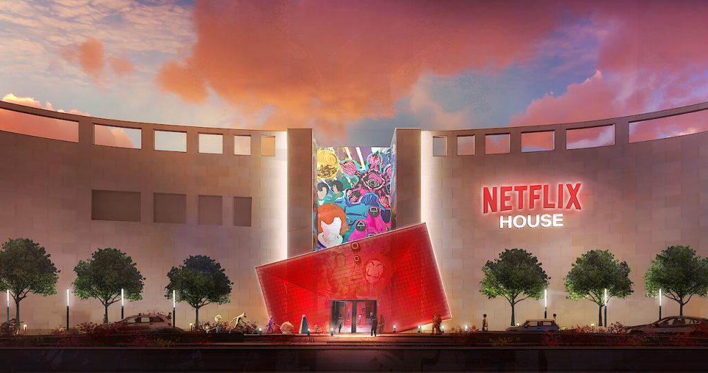 Ein Netflix House in den USA