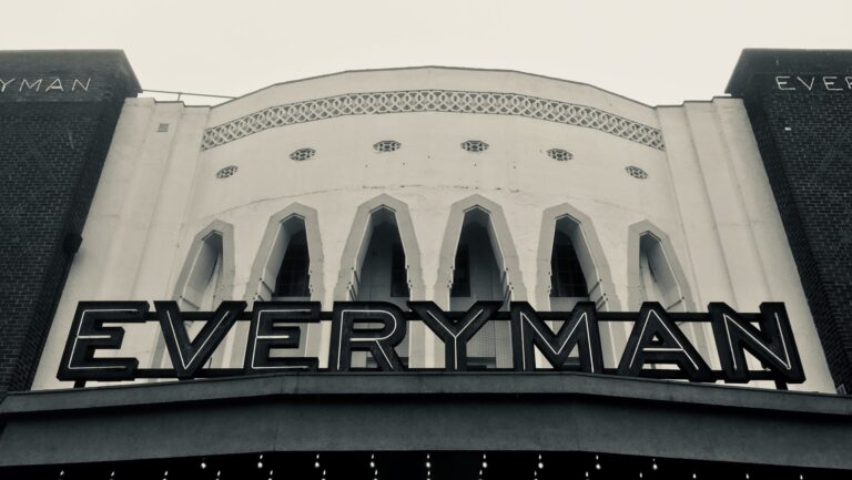 Everyman Cinema, The Everyman (formerly Odeon) Cinema in Barnet, post refurbishment. Early Spring