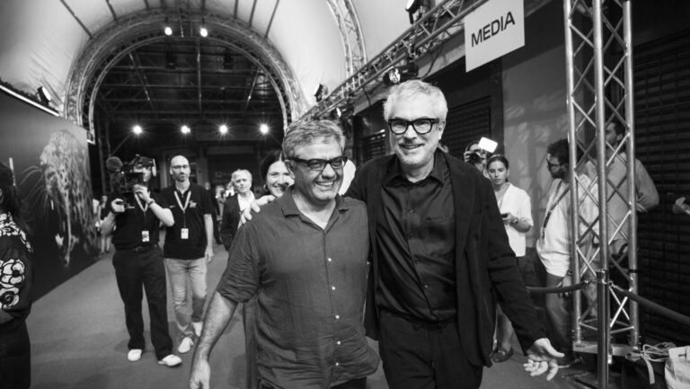 Alfonso Cuarón und Mohammad Rasoulof in Locarno