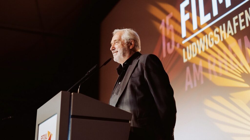 Michael Kötz beim Festival des deutschen Films