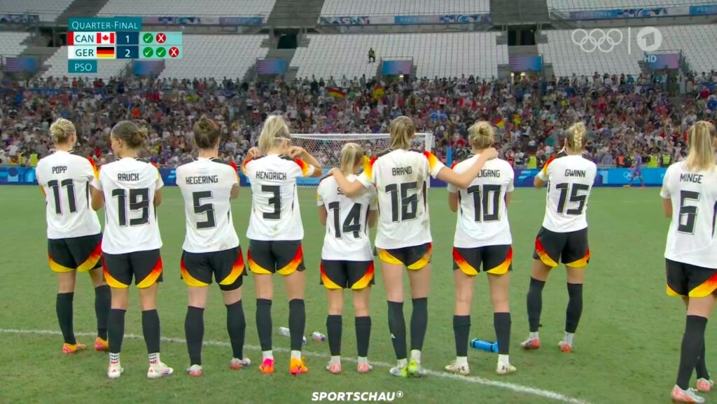 Viertelfinale Deutschland gegen Kanada