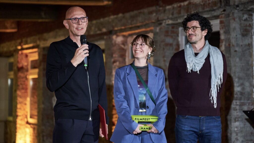 Bernd von Fehrn, Roxana Richters und Simon Ostermann